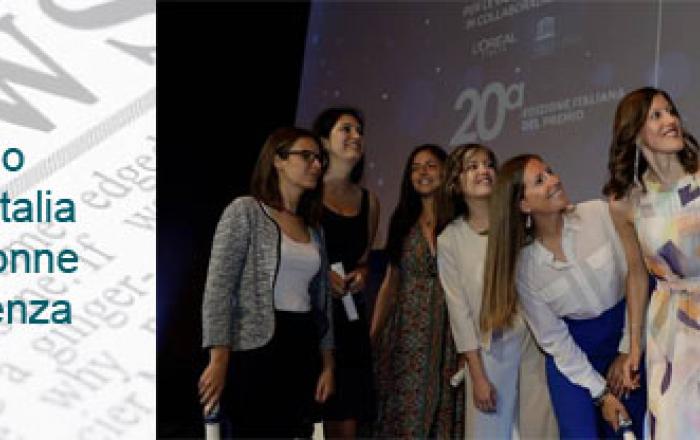 Premio "L’Oréal Italia per le Donne e la Scienza"